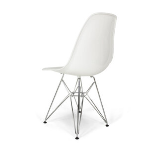 POPfurniture POP Stol DSR Shiny White