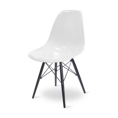 POP Chair DSW Sort Chassis Shiny White