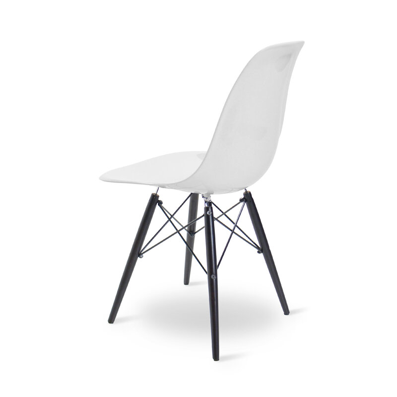 POP Chair DSW Pieds Noirs Shiny White POPfurniture POP Chair DSW Pieds Noirs Shiny White