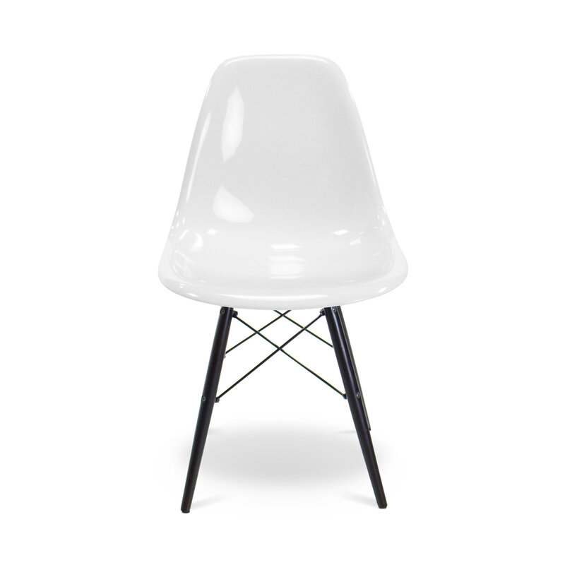 POP Chair DSW Pieds Noirs Shiny White POPfurniture POP Chair DSW Pieds Noirs Shiny White