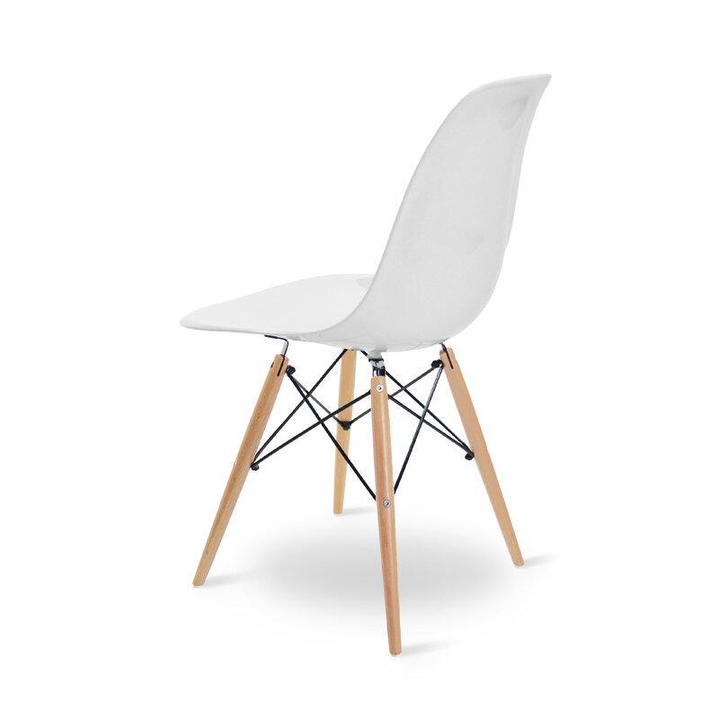 POPfurniture POP Chair DSW Shiny White