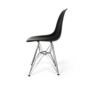 POPfurniture POP Chair DSR Shiny Black