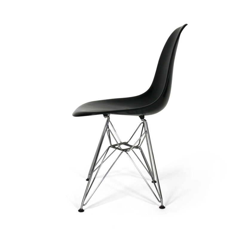 POPfurniture POP Chair DSR Shiny Black