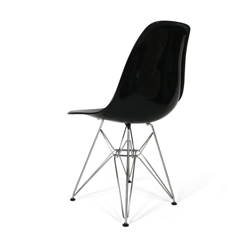 POPfurniture POP Chair DSR Shiny Black