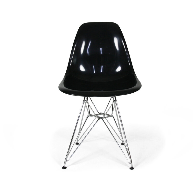 POPfurniture POP Chair DSR Shiny Black