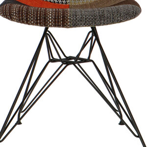 POP Chair DSR Pieds Noirs Patchwork POPfurniture POP Chair DSR Pieds Noirs Patchwork