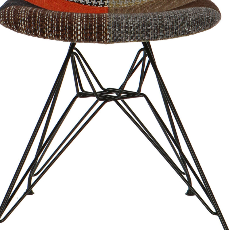 POPfurniture POP Chair DSR Sort Chassis Patchwork