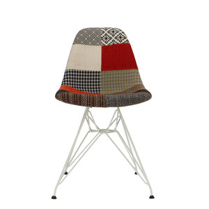 POP Chair DSR White Base Patchwork POPfurniture POP Chair DSR White Base Patchwork