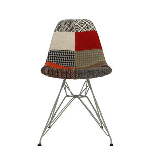 POP Chair DSR Grey Base Patchwork POPfurniture POP Chair DSR Grey Base Patchwork