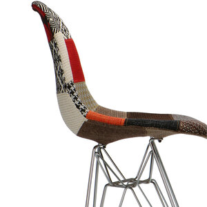 POPfurniture POP Chair DSR Bar Stool Patchwork