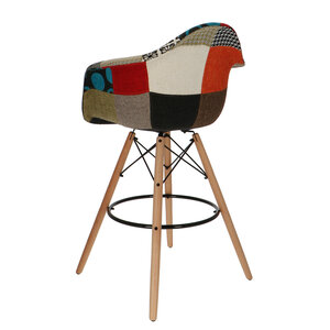 POPfurniture POP Chair DAW Tabouret De Bar Patchwork