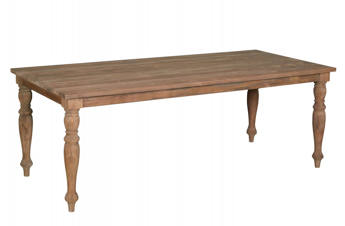 Teakhouten eettafel Bologna | Vijf formaten