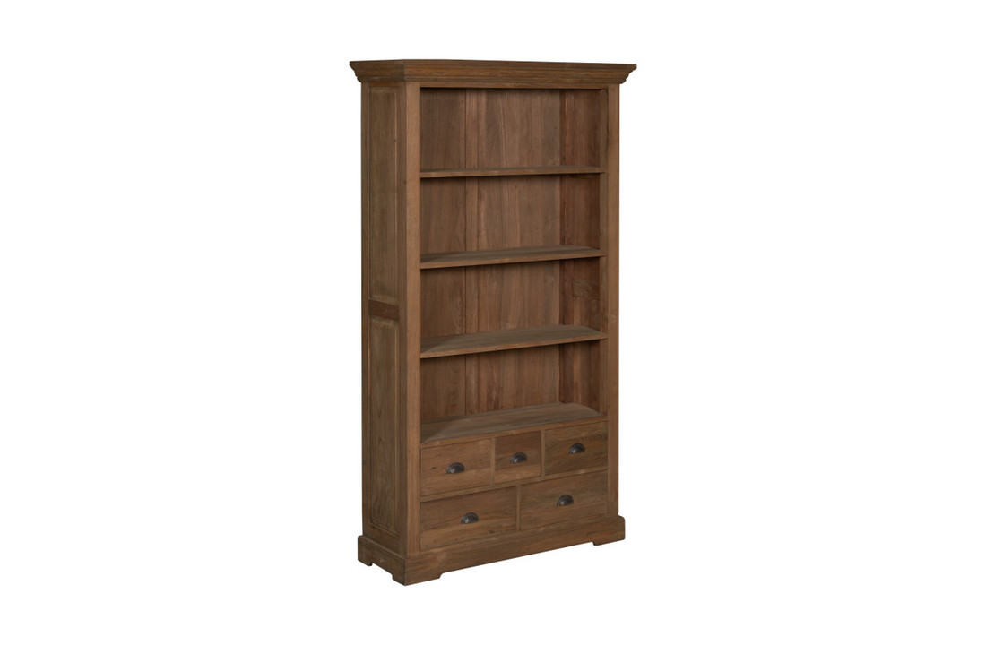 Tower Living - Bologna boekenkast teak 111cm