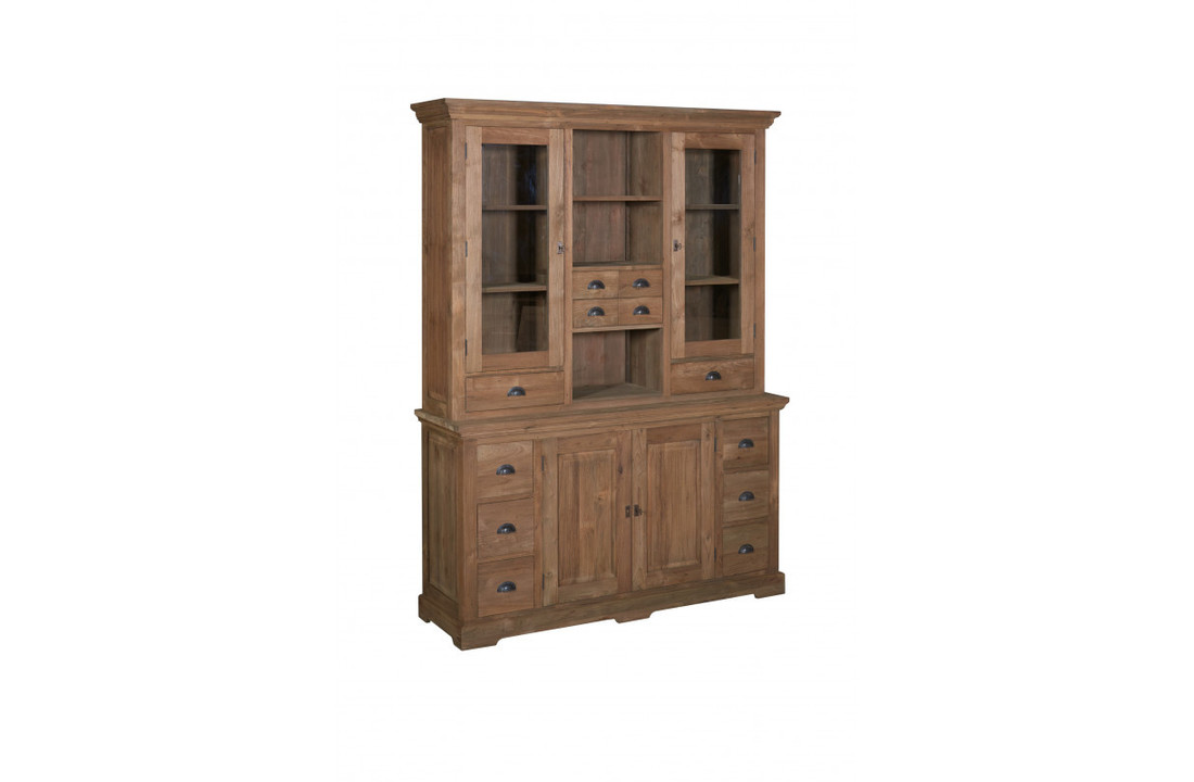Tower Living - Bologna vitrinekast teak 164 cm