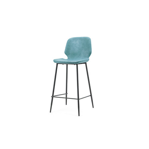 By-Boo By-Boo - Seashell barkruk blauw - hoog By-Boo By-Boo - Seashell barkruk blauw - hoog