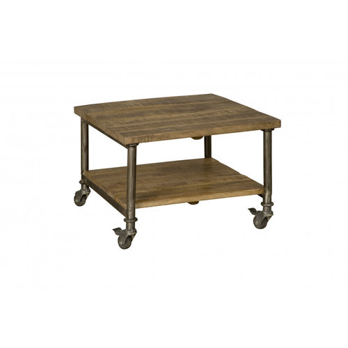 RENEW Tower Living RENEW Koffietafel mangohout op wieltjes RENEW Tower Living RENEW Koffietafel mangohout op wieltjes