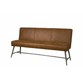 Belmonte Eetkamerbank cognac | 155 - 185 cm