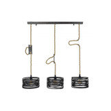 Metalen Hanglamp | Nashville | 3xØ30