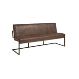 Ferro eetkamerbank donkerbruin | 135-205 cm