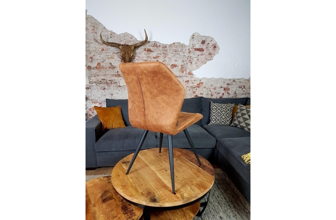 Eetkamerstoel Tessel cognac