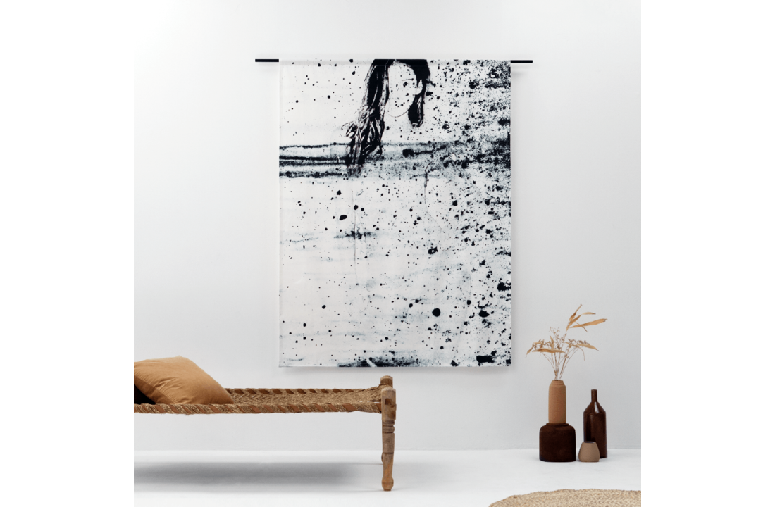 Urban Cotton wandkleed | Storm
