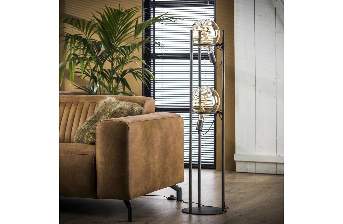 Industriële Vloerlamp | Seattle | 2xØ20