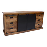 Industrieel dressoir Nora | 200 cm
