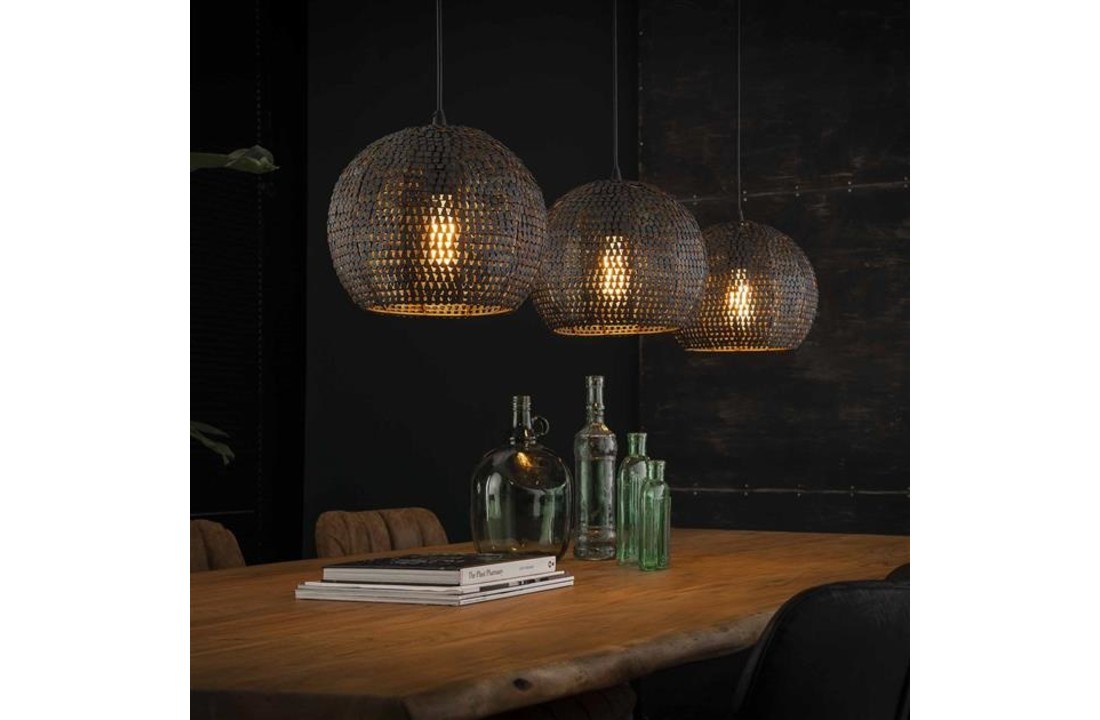Hanglamp | Atlanta rond | 3xØ26