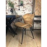 Eetkamerstoel Tiba | cognac