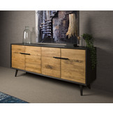 Tower Living Bresso | Dressoir massief eikenhout | 200cm