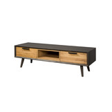 Tower Living Bresso | Tv meubel massief eikenhout | 152 cm