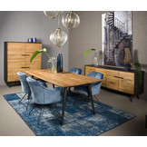 Tower Living Bresso | Eettafel massief eiken | 180-220 cm