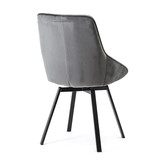 Eetkamerstoel Beau Grey | Draaibaar
