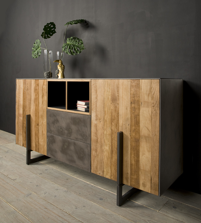 begrijpen Rust uit inschakelen Dressoir modern Ora | 167x45 cm | Tower Living - Max Wonen