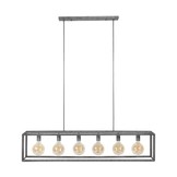 Industriële Hanglamp | Lewiston | 6L