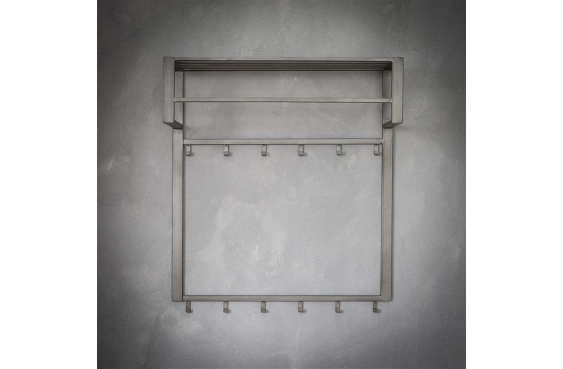 Kapstok | Oxford | 2x6 haken met roede