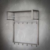 Kapstok | Oxford | 2x6 haken met roede
