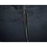 Eetkamerstoel Flair velvet | Met armleuning zwart
