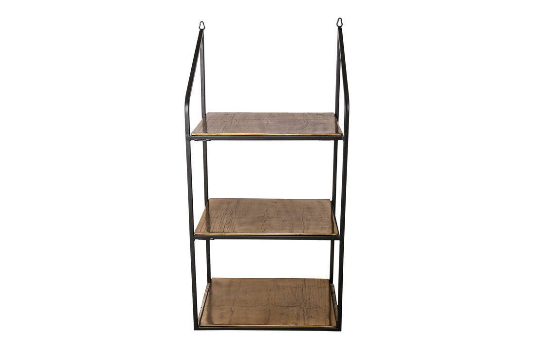 Wandschap Beau ijzer | Goud & zwart