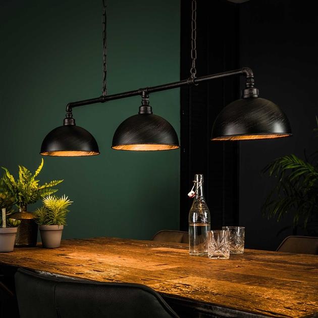 Industriële Hanglamp Pittsburgh |3xØ26 -