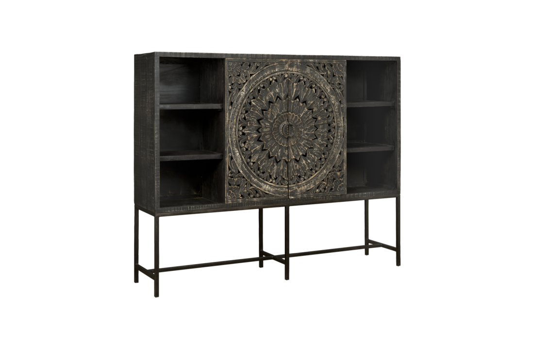 Kabinet Casina | Metaal & hout | 200 cm