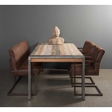 Tower Living -Novara eetkamertafel | Vier formaten