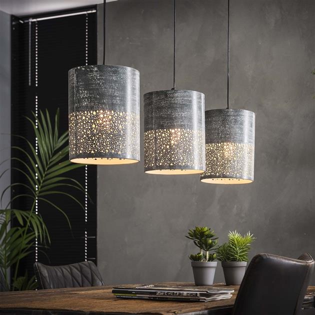 redden wasmiddel Verzorgen Metalen hanglamp | Newcastle 3L - Max Wonen