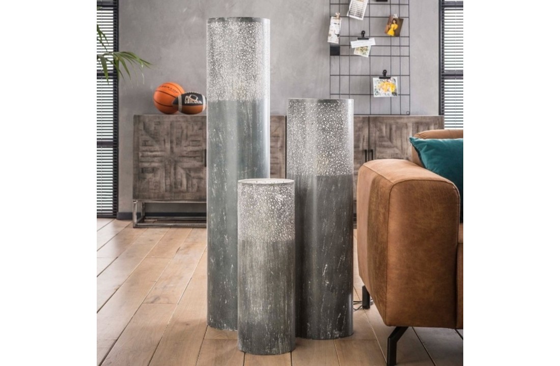 Metalen vloerlamp | Newcastle 120 cm