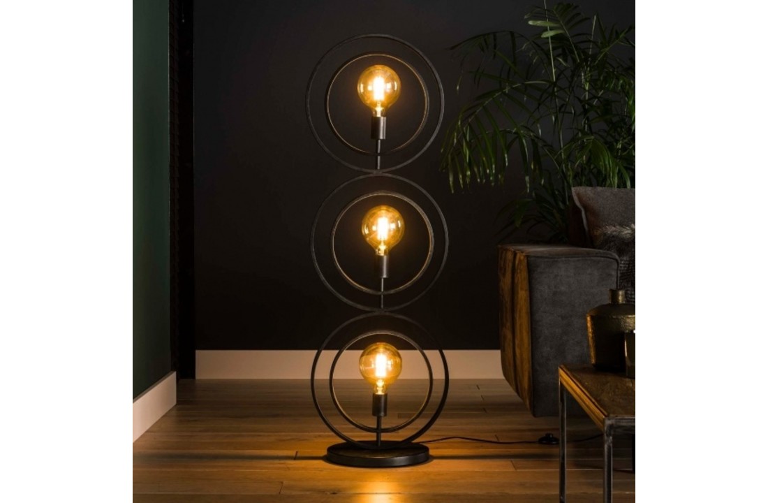 Metalen vloerlamp | Scranton 3L