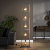 Metalen vloerlamp | Bowdon 5L