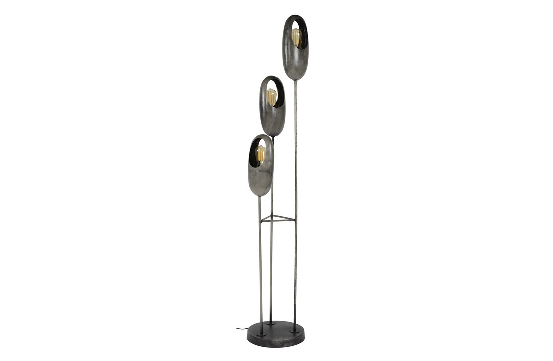 Metalen vloerlamp | Brighton 3L