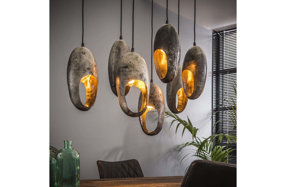 Metalen hanglamp | Brighton 7L