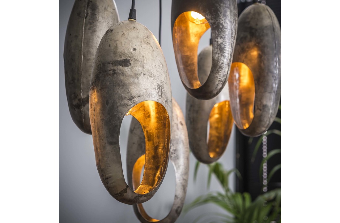 Metalen hanglamp | Brighton 7L