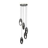 Metalen hanglamp | Brighton getrapt 5L